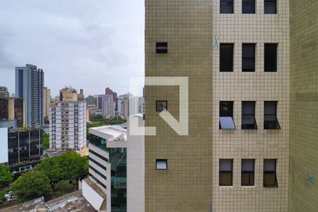 Vista da Sala  de apartamento para alugar com 2 quartos, 70m² em Savassi, Belo Horizonte