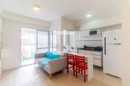 Sala de apartamento para alugar com 1 quarto, 42m² em Pinheiros, São Paulo