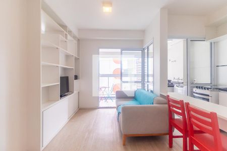 Sala de apartamento para alugar com 1 quarto, 42m² em Pinheiros, São Paulo