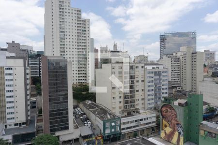 Vista de apartamento para alugar com 1 quarto, 31m² em Consolação, São Paulo