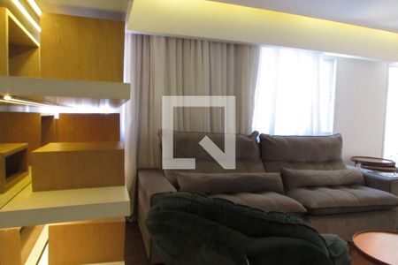 Sala de estar de apartamento para alugar com 2 quartos, 106m² em Jardim Arpoador, São Paulo