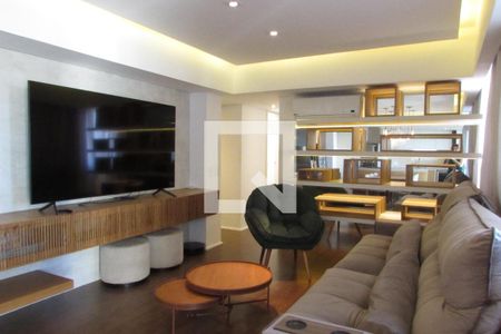 Sala de estar de apartamento para alugar com 2 quartos, 106m² em Jardim Arpoador, São Paulo