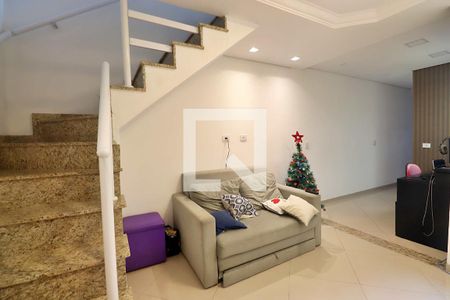 Sala de apartamento à venda com 2 quartos, 110m² em Vila Metalúrgica, Santo André