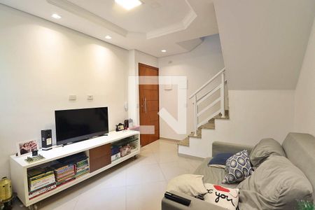Sala de apartamento à venda com 2 quartos, 110m² em Vila Metalúrgica, Santo André