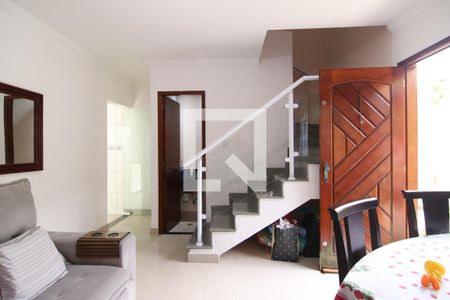 Sala de casa de condomínio para alugar com 2 quartos, 63m² em Parque Boturussu, São Paulo