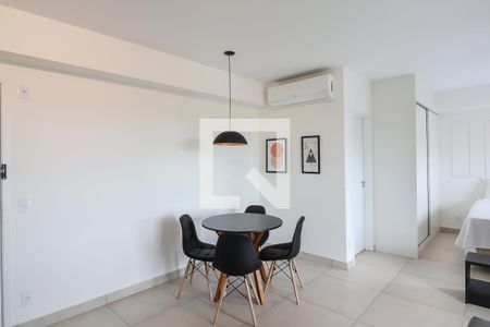 Sala de apartamento para alugar com 1 quarto, 45m² em Jardim Sumare, Ribeirão Preto