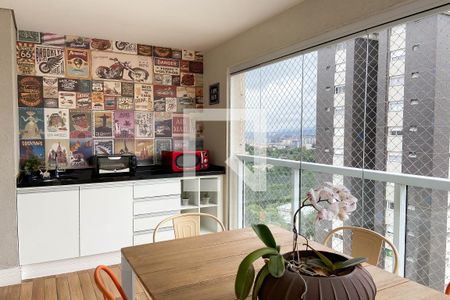 Varanda gourmet de apartamento para alugar com 3 quartos, 109m² em Adalgisa, Osasco
