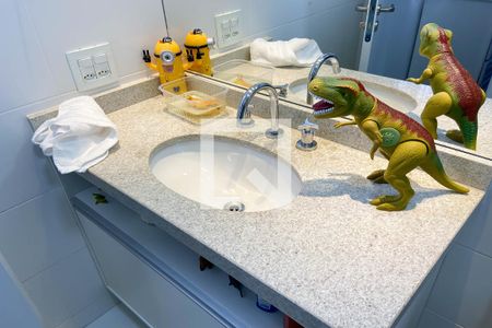 Apartamento para alugar com 109m², 3 quartos e 2 vagasBanheiro da Suíte 2
