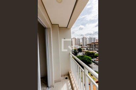 Varanda da Sala de apartamento à venda com 1 quarto, 37m² em Santa Teresinha, Santo André