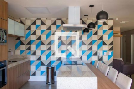 Área comum - Churrasqueira de apartamento à venda com 1 quarto, 37m² em Santa Teresinha, Santo André