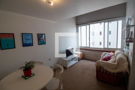Sala de apartamento à venda com 1 quarto, 47m² em Brooklin Paulista, São Paulo