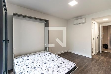 Sala/Quarto/Cozinha de kitnet/studio à venda com 1 quarto, 25m² em Indianópolis, São Paulo