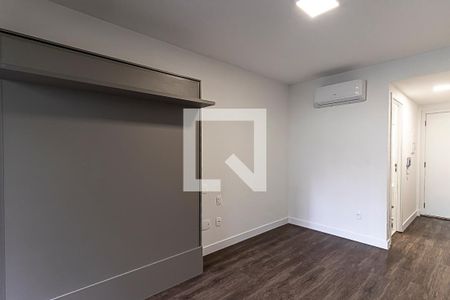 Sala/Quarto/Cozinha de kitnet/studio à venda com 1 quarto, 25m² em Indianópolis, São Paulo