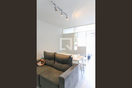 Sala de apartamento para alugar com 1 quarto, 38m² em Jardim São Dimas, São José dos Campos