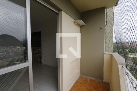 Varanda de apartamento à venda com 2 quartos, 55m² em Itanhangá, Rio de Janeiro