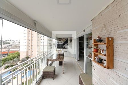 Varanda  de apartamento à venda com 3 quartos, 104m² em Jardim Independência (são Paulo), São Paulo