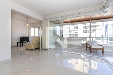 Sala de apartamento à venda com 4 quartos, 205m² em Cidade Monções, São Paulo