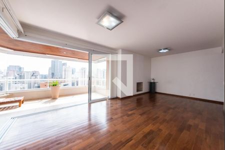 Sala de apartamento à venda com 4 quartos, 205m² em Cidade Monções, São Paulo
