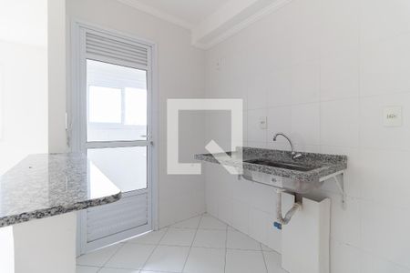 Cozinha de apartamento para alugar com 2 quartos, 47m² em Vila Caraguata, São Paulo