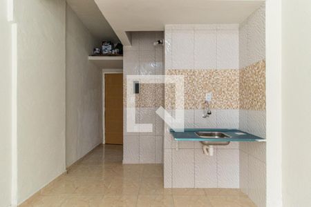 Cozinha de kitnet/studio para alugar com 1 quarto, 30m² em Santa Efigênia, São Paulo