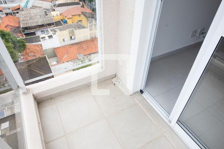 Varanda da Sala de apartamento para alugar com 1 quarto, 41m² em Vila Alpina, Santo André