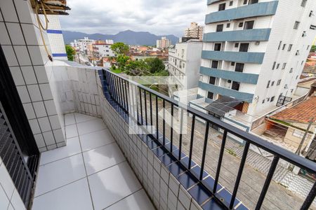 Apartamento para alugar com 25m², 1 quarto e 2 vagasDetalhe da varanda do quarto