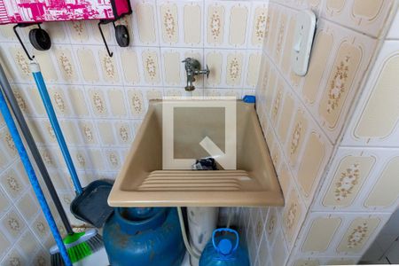 Apartamento para alugar com 25m², 1 quarto e 2 vagasDetalhe da área de serviço