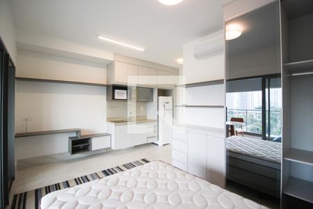 Suíte  de kitnet/studio para alugar com 1 quarto, 35m² em Indianópolis, São Paulo