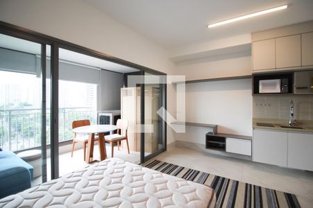 Studio de kitnet/studio para alugar com 1 quarto, 35m² em Indianópolis, São Paulo