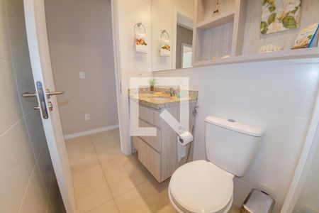 Apartamento para alugar com 84m², 2 quartos e 1 vaga Apartamento para alugar com 84m², 2 quartos e 1 vagaBanheiro social