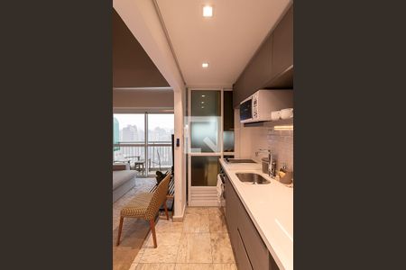 Apartamento à venda com 52m², 1 quarto e 1 vagaCozinha