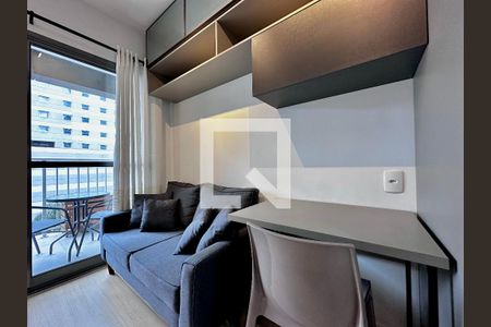 Sala de apartamento à venda com 1 quarto, 27m² em Vila Nova Conceição, São Paulo