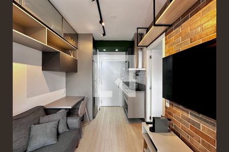 Sala de apartamento à venda com 1 quarto, 27m² em Vila Nova Conceição, São Paulo