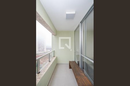 Varanda da Sala de apartamento para alugar com 1 quarto, 50m² em Vila da Serra, Nova Lima