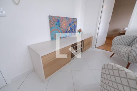 Detalhe Sala de apartamento para alugar com 1 quarto, 45m² em Portão, Curitiba