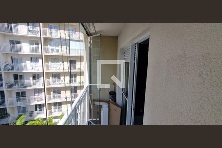 Varanda  de apartamento para alugar com 1 quarto, 28m² em Ferreira, São Paulo
