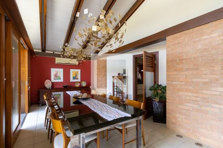 Sala de jantar de casa de condomínio à venda com 3 quartos, 500m² em Loteamento Alphaville Campinas, Campinas