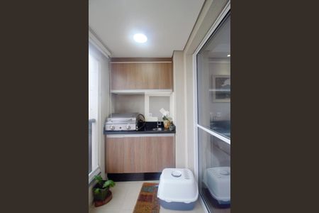 Varanda gourmet de apartamento para alugar com 3 quartos, 64m² em Vila Suzana, São Paulo