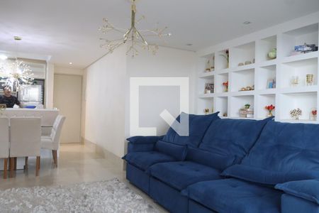 Sala  de apartamento à venda com 3 quartos, 91m² em Vila Campestre, São Paulo