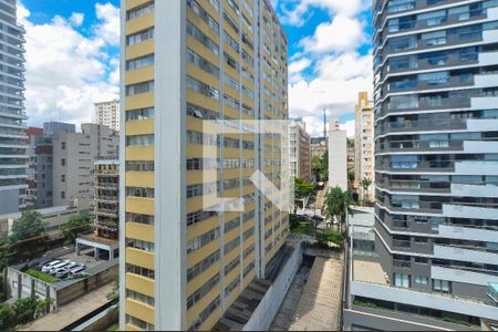 Studio à venda com 48m², 1 quarto e 1 vagaVaranda