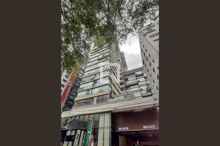 Studio à venda com 48m², 1 quarto e 1 vagaFachada 