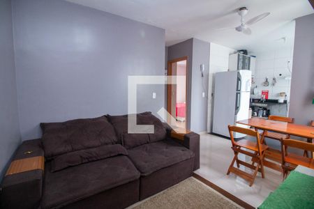 Sala de apartamento à venda com 2 quartos, 42m² em Brasiléia, Betim