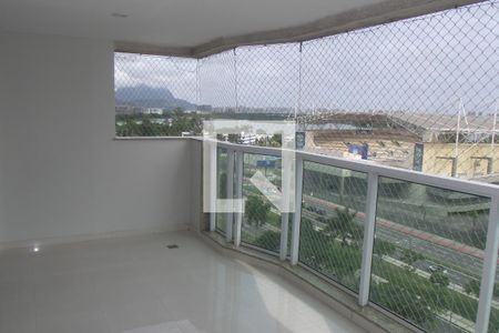 Varanda de apartamento para alugar com 3 quartos, 110m² em Barra da Tijuca, Rio de Janeiro