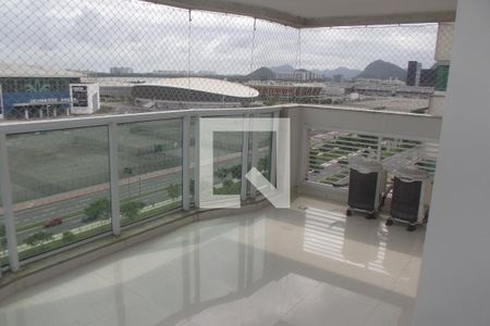 Varanda de apartamento para alugar com 3 quartos, 110m² em Barra da Tijuca, Rio de Janeiro