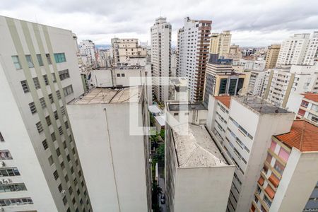 Vista da Sala de apartamento para alugar com 3 quartos, 114m² em Higienópolis, São Paulo