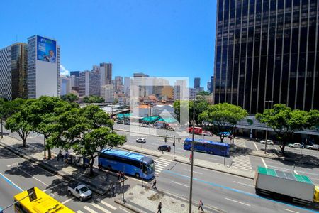 Vista da Sala de kitnet/studio para alugar com 1 quarto, 36m² em Centro, Rio de Janeiro