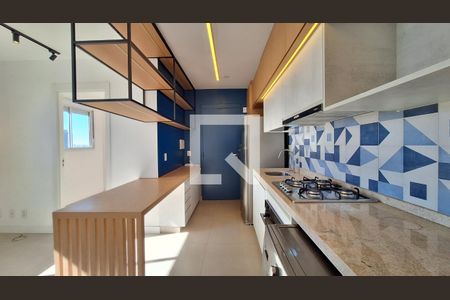 Sala/Cozinha de apartamento para alugar com 2 quartos, 36m² em Barra Funda, São Paulo