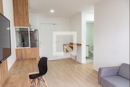 Sala/cozinha de apartamento para alugar com 1 quarto, 32m² em Vila Mariana, São Paulo