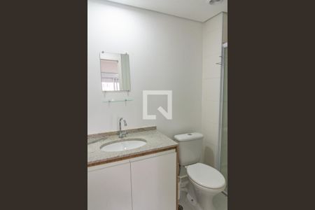 Apartamento para alugar com 32m², 1 quarto e sem vaga Apartamento para alugar com 32m², 1 quarto e sem vagaBanheiro da suíte