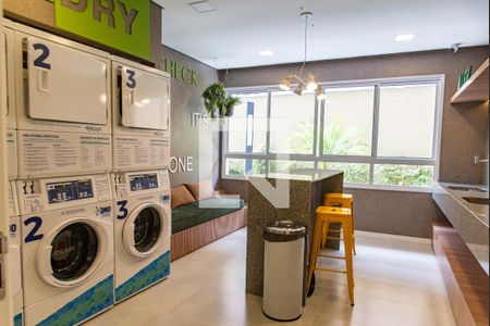 Apartamento para alugar com 32m², 1 quarto e sem vaga Apartamento para alugar com 32m², 1 quarto e sem vagaLavanderia